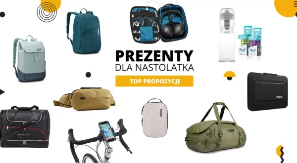 Szukasz co na prezent dla 13 latka? Zobacz plecaki, torby, etui i bidony - idealne dla nastolatka!