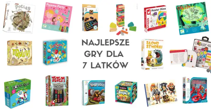 Kreatywne gry dla 7-latki do domu i ogrodu - sprawdzone pomysły
