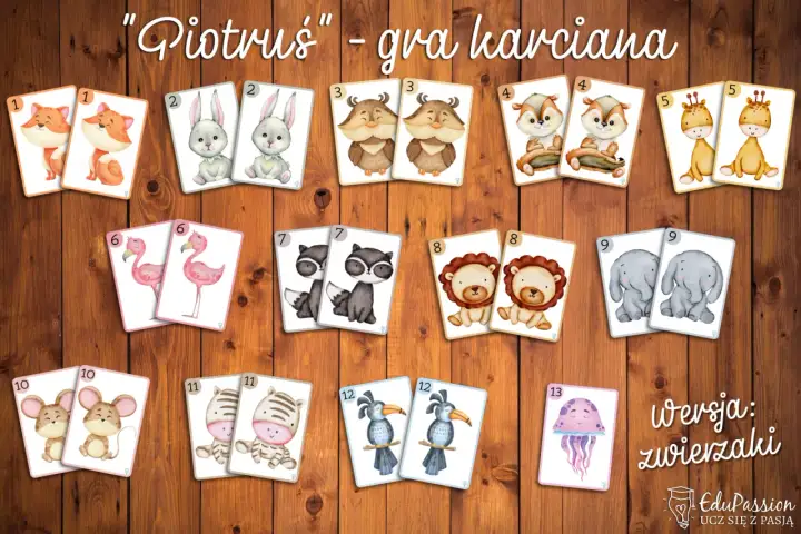 Piotruś dla dzieci - jak grać i jakie karty wybrać